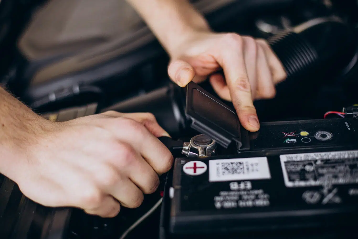 changement de batterie de voiture