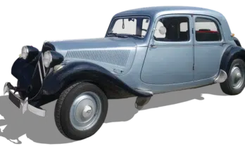 Photographie d’une ancienne Traction Avant de Citroën illustrant l’article d’Adesa sur les Citroën d’occasion