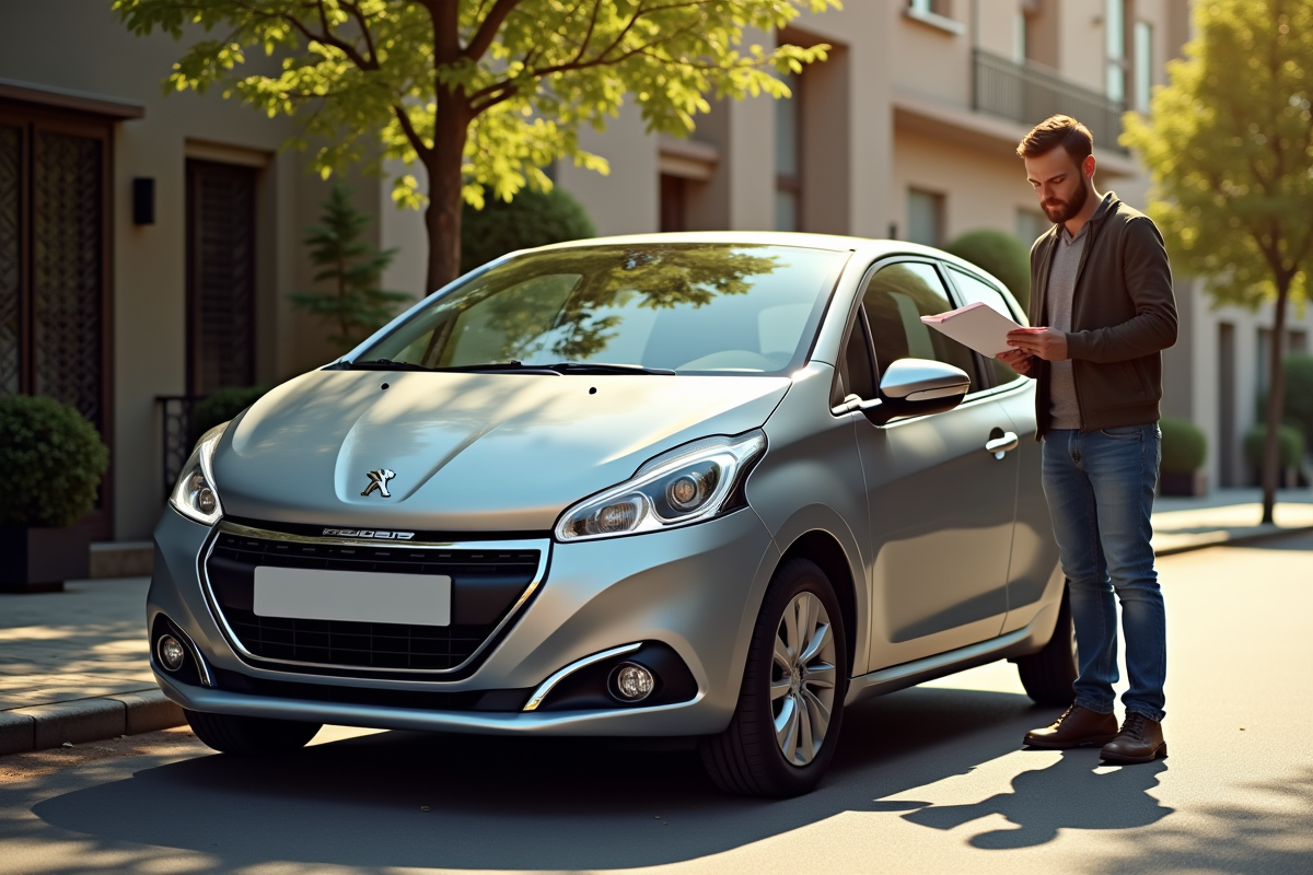 Voiture Peugeot 208 d