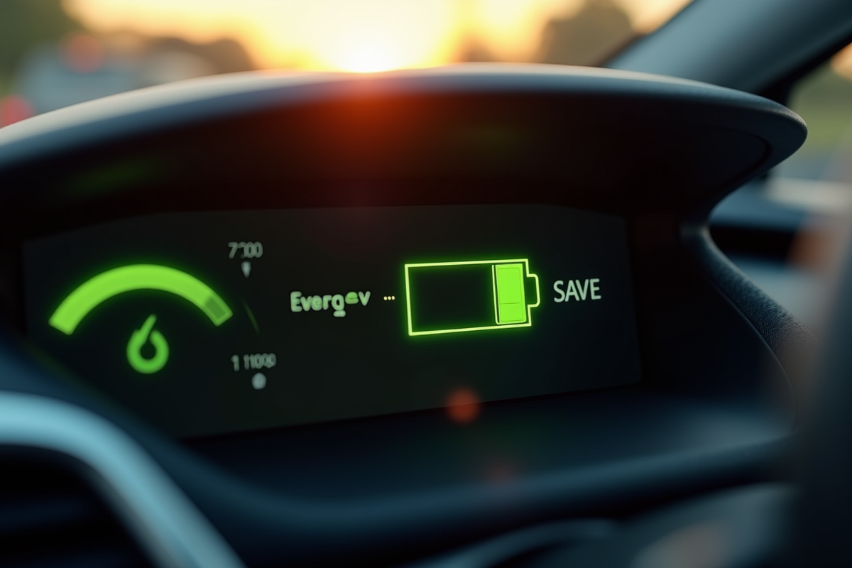 Affichage numérique de la batterie en mode économie d énergie